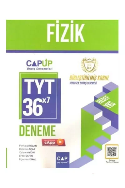 Çap Yayınları 2024 TYT Fizik 36x7 Up Deneme