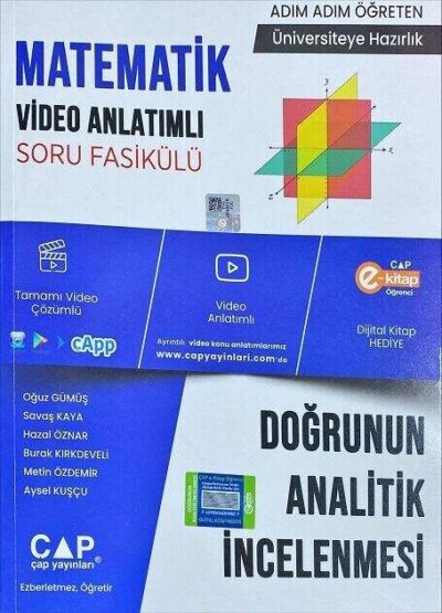 Çap Yayınları Doğrunun Analitik İncelenmesi