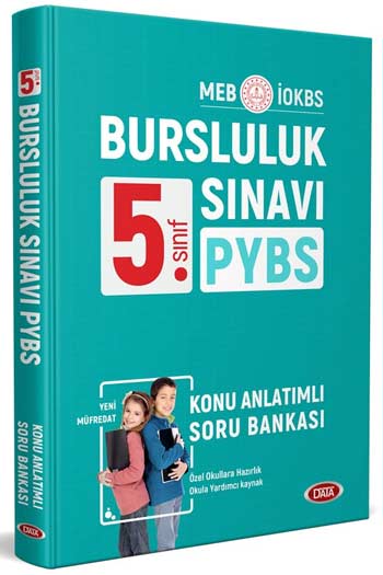 Data Yayınları 5. Sınıf Bursluluk Sınavı Konu Anlatımlı Soru Bankası PYBS - İOKBS
