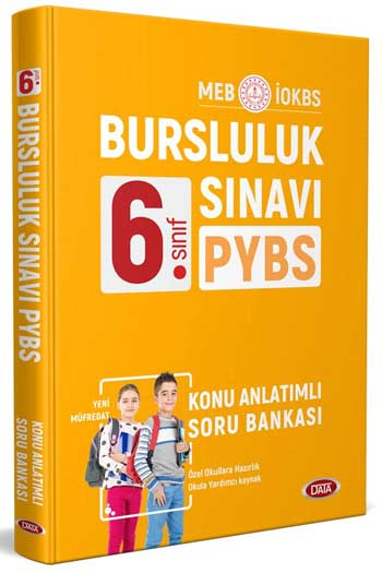 Data Yayınları 6. Sınıf Bursluluk Sınavı Konu Anlatımlı Soru Bankası PYBS – İOKBS