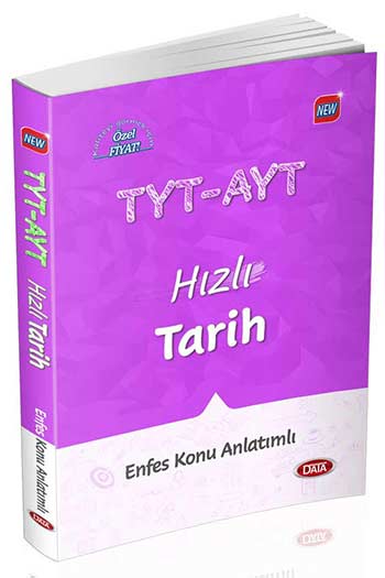 Data Yayınları TYT AYT Hızlı Tarih Enfes Konu Anlatımlı