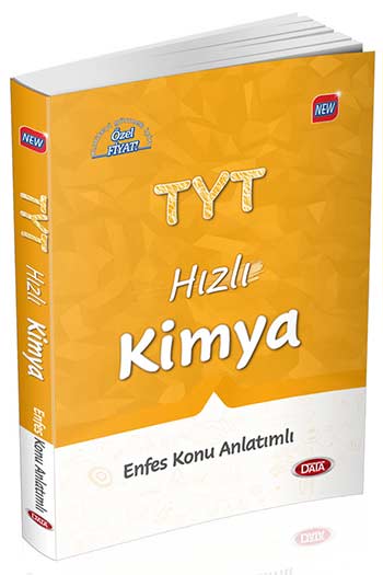 Data Yayınları TYT Hızlı Kimya Enfes Konu Anlatımlı