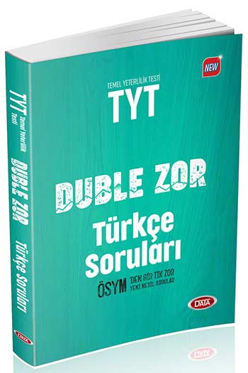 Data Yayınları TYT Duble Zor Türkçe Soruları