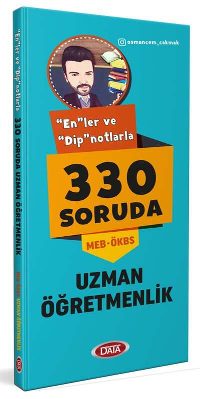 Data Yayınları 2022 ''En''ler ve ''Dip''notlarla 330 Soruda Uzman Öğretmenlik