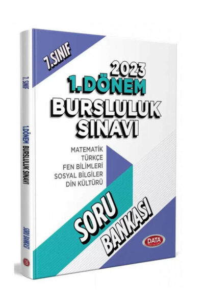 Data Yayınları 7.Sınıf 1.Dönem Bursluluk Sınavı Soru Bankası