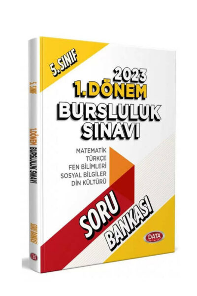 Data Yayınları 5. Sınıf 1. Dönem Bursluluk Sınavı Soru Bankası