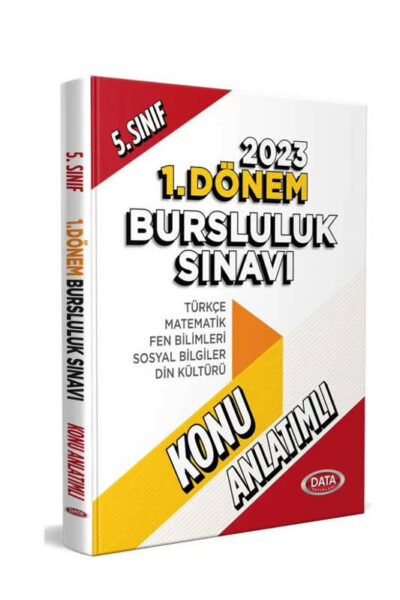 Data Yayınları 5. Sınıf 1. Dönem Bursluluk Sınavı Konu Anlatımlı