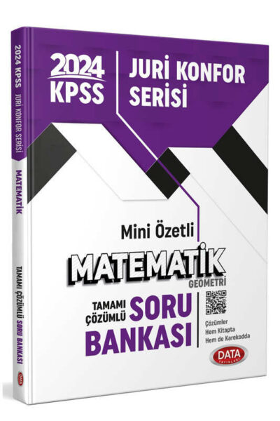 Data Yayınları 2024 KPSS Juri Konfor Serisi Matematik & Geometri Soru Bankası