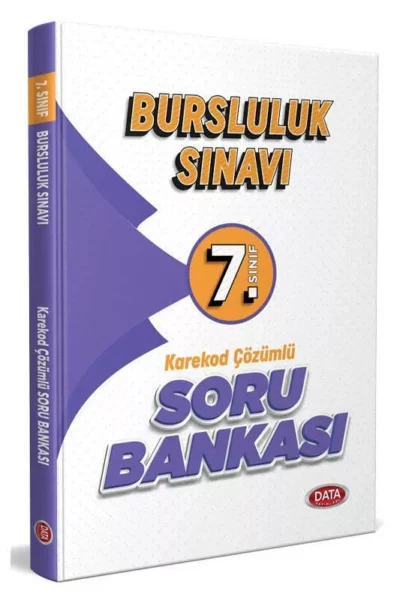 Data Yayınları 2024 7.Sınıf Bursluluk Sınavı Soru Bankası