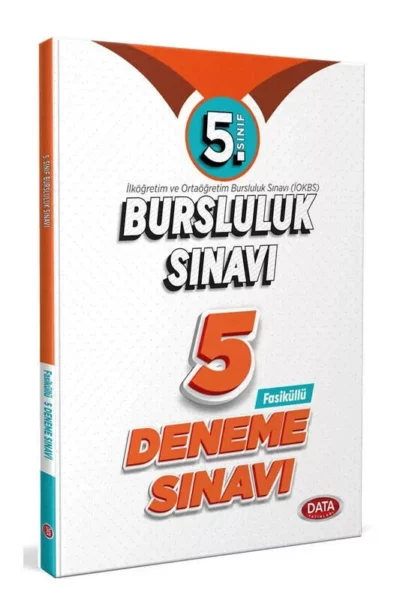 Data Yayınları 2024 5.Sınıf Bursluluk Sınavı Fasikül 5 Deneme Sınavı