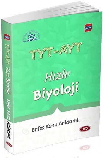 Data Yayınları TYT AYT Hızlı Biyoloji Enfes Konu Anlatımlı