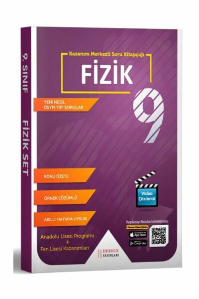 Sonuç Derece Yayınları 9.Sınıf Fizik Kazanım Merkezli Soru Kitapçığı