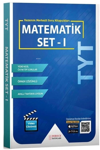 Derece Yayınları TYT Matematik Set