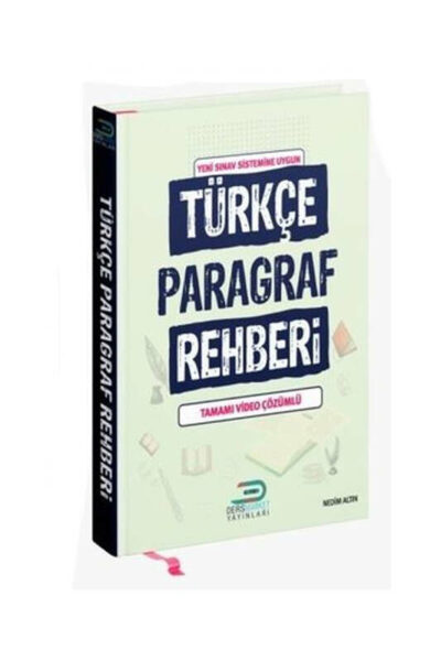 Dersmarket Yayınları Türkçe Paragraf Rehberi