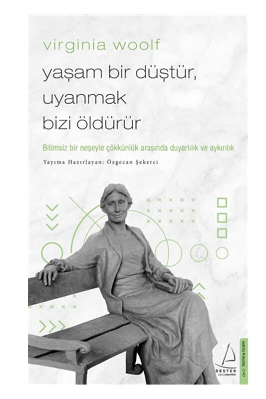 Destek Yayınları Virginia Woolf Yaşam Bir Düştür, Uyanmak Bizi Öldürür