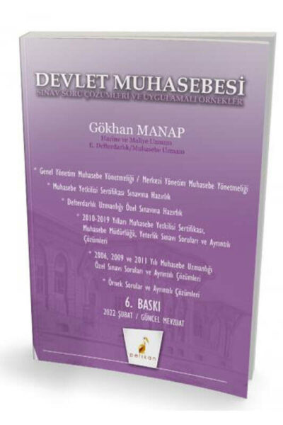 Pelikan Yayıncılık Devlet Muhasebesi Sınav Soru Çözümleri ve Uygulamalı Örnekler