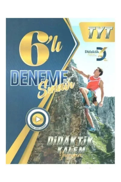 Didaktik Kalem Yayınları 2024 TYT 6 Deneme Sınavı