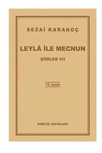 Diriliş Yayınları Leyla İle Mecnun (Şiirler)