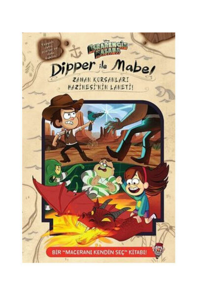 Beta Kids Disney Esrarengiz Kasaba-Dipper ile Mabel Zaman Korsanları Hazinesi'nin Laneti