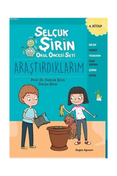 Doğan Egmont Yayıncılık Araştırdıklarım Selçuk Şirin Okul Öncesi Seti 4