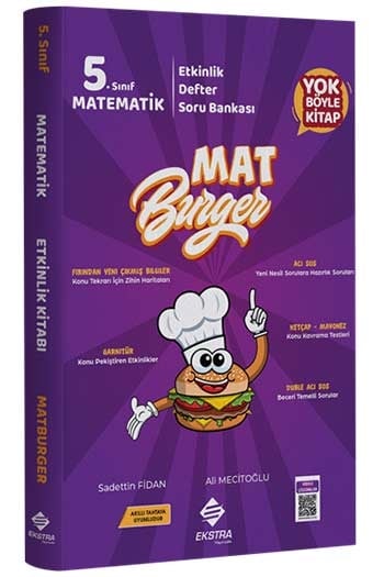 Ekstra Yayıncılık 5. Sınıf Matematik MatBurger Kitabı