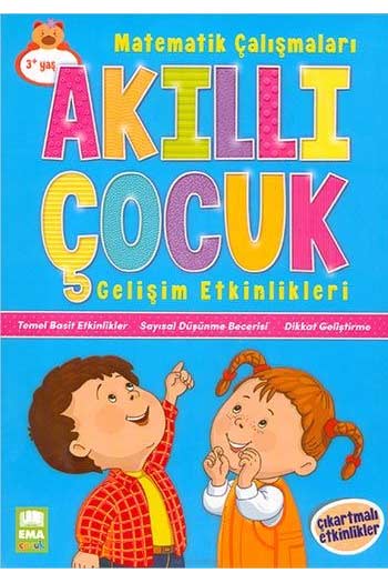 Ema Kitap Matematik Çalışmaları Akıllı Çocuk Gelişim Etkinlikleri
