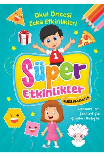 Ema Kitap Süper Etkinlikler Renkler Şekiller