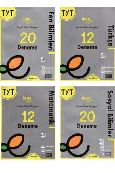 Endemik Yayınları 2022 TYT Kazandıran Deneme Seti