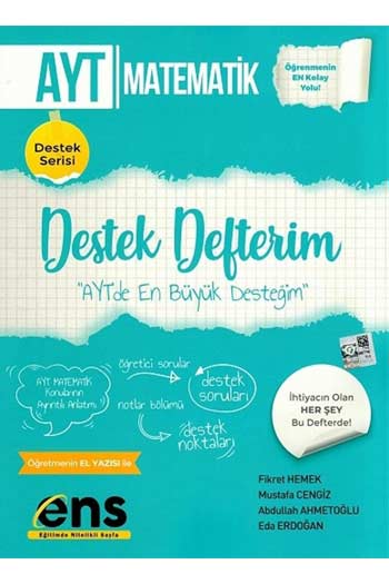 ENS Yayıncılık 2025 AYT Matematik Destek Defterim
