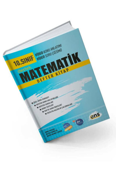 ENS Yayıncılık 2025 10.Sınıf Matematik Defter Kitap