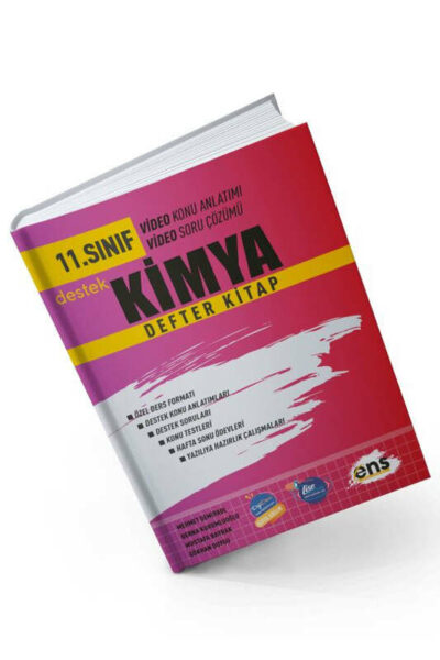 ENS Yayıncılık 2025 11.Sınıf Kimya Defter Kitap