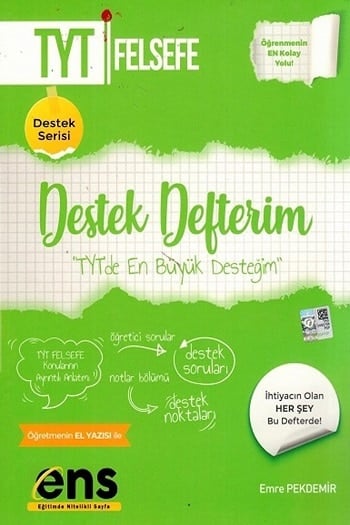 ENS Yayıncılık 2025 TYT Felsefe Destek Defterim