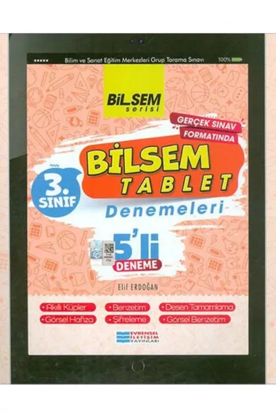 Evrensel İletişim Yayınları 3.Sınıf Bilsem Tablet 5'li Deneme