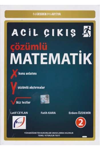 Fasikül Yayınları AYT Acil Çıkış Çözümlü Matematik