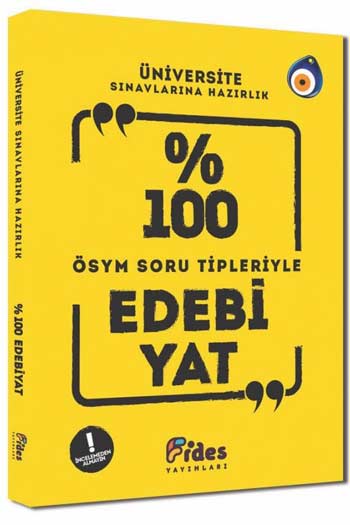 Fides Yayınları %100 ÖSYM Soru Tipleriyle Edebiyat