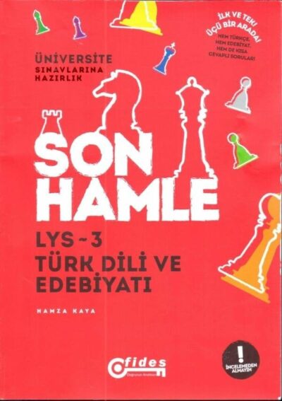 Fides Yayınları LYS Son Hamle 3 Türk Dili ve Edebiyatı