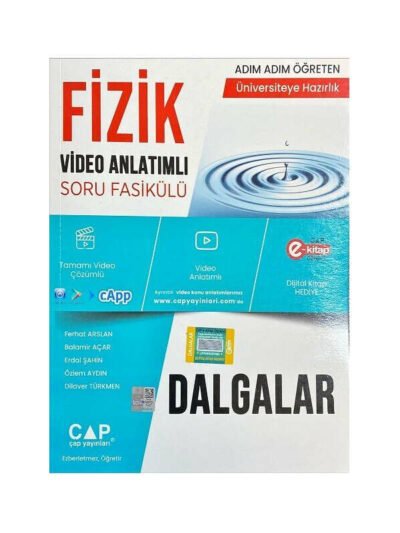 Çap Yayınları Fizik Dalgalar Konu Anlatımlı Soru Bankası