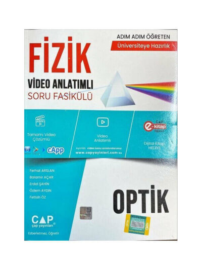 Çap Yayınları Fizik Optik Konu Anlatımlı Soru Bankası