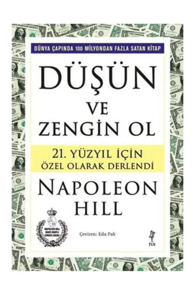 Flu Kitap Yayınları Düşün ve Zengin Ol - 21.Yüzyıl için Özel Olarak Derlendi