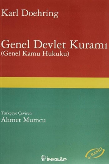 Genel Devlet Kuramı İnkılap Kitabevi