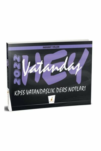 Hey Vatandaş! 2022 KPSS Vatandaşlık Ders Notları Pelikan Yayınları
