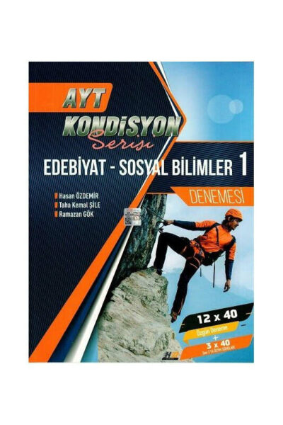 Hız ve Renk AYT Edebiyat Sosyal Bilimler 1 Kondisyon 12 x 40 Denemesi