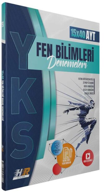 Hız ve Renk Yayınları 2022 AYT Fen Bilimleri 15 x 40 Denemeleri