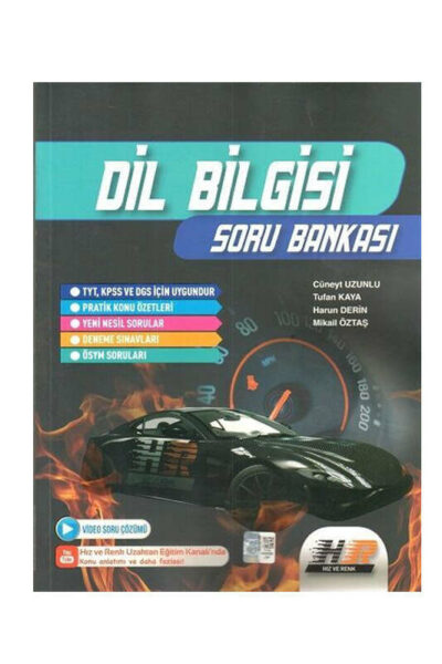 Hız ve Renk 2024 TYT Dil Bilgisi Soru Bankası