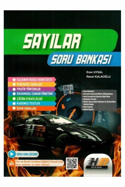 Hız ve Renk Yayınları TYT AYT Sayılar Soru Bankası