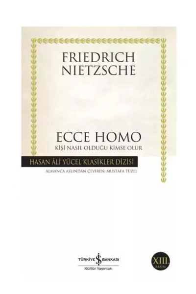 İş Bankası Kültür Yayınları Ecce Homo