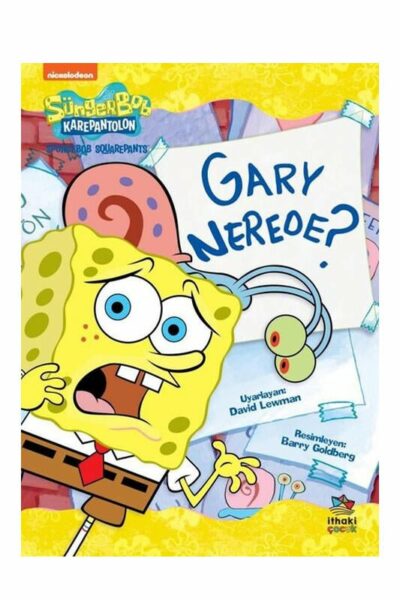 İthaki Çocuk Yayınları SüngerBob KarePantolon Gary Nerede