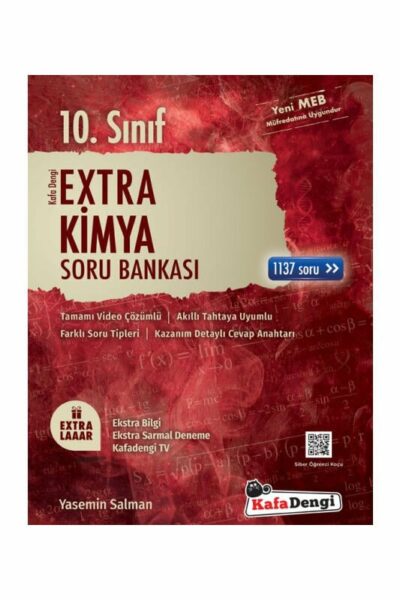 Kafa Dengi Yayınları 10. Sınıf Kimya Extra Soru Bankası