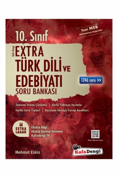 Kafa Dengi Yayınları 10.Sınıf Extra Türk Dili ve Edebiyatı Soru Bankası Tümü Video Çözümlü