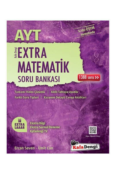 KafaDengi Yayınları 2024 AYT Matematik Extra Soru Bankası